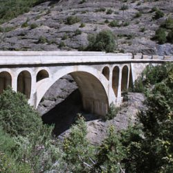 Ущелье Las Gargantas на реке Веро в провинции Уэска