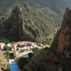 Vistas del pueblo Ayna, Albacete