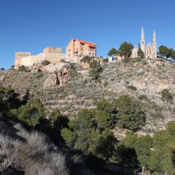 Conjunto del Santuario de Santa María Magdalena en Novelda de Alicante