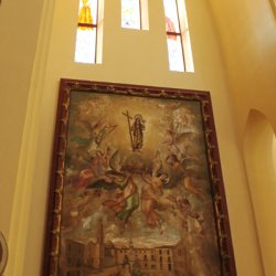 Внутреннее убранство Храма "Святой Марии Магдалины" в районе города Новельда в Аликанте