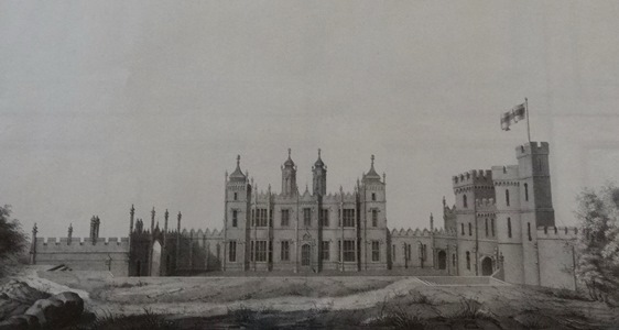 Так выглядел дворец в XIX веке